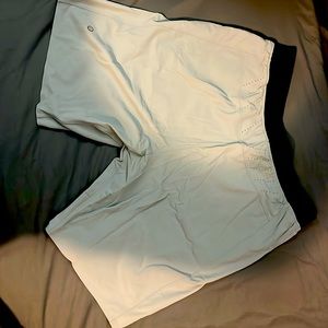 Lululemon shorts, size large, color blue.